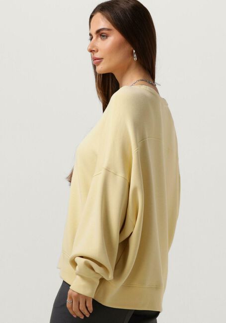 Gelbe MSCH COPENHAGEN Pullover MSCHDALVINA IMA Q SWEATSHIRT - large