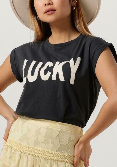 Graue BY-BAR T-shirt LUCKY THELMA TOP - large