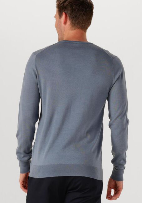 Blaue PROFUOMO Pullover PULLOVER CREWNECK MERINO - large