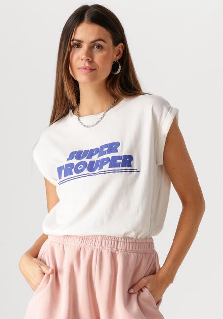 Nicht-gerade weiss BY-BAR T-shirt THELMA SUPER DROUPER TOP - large