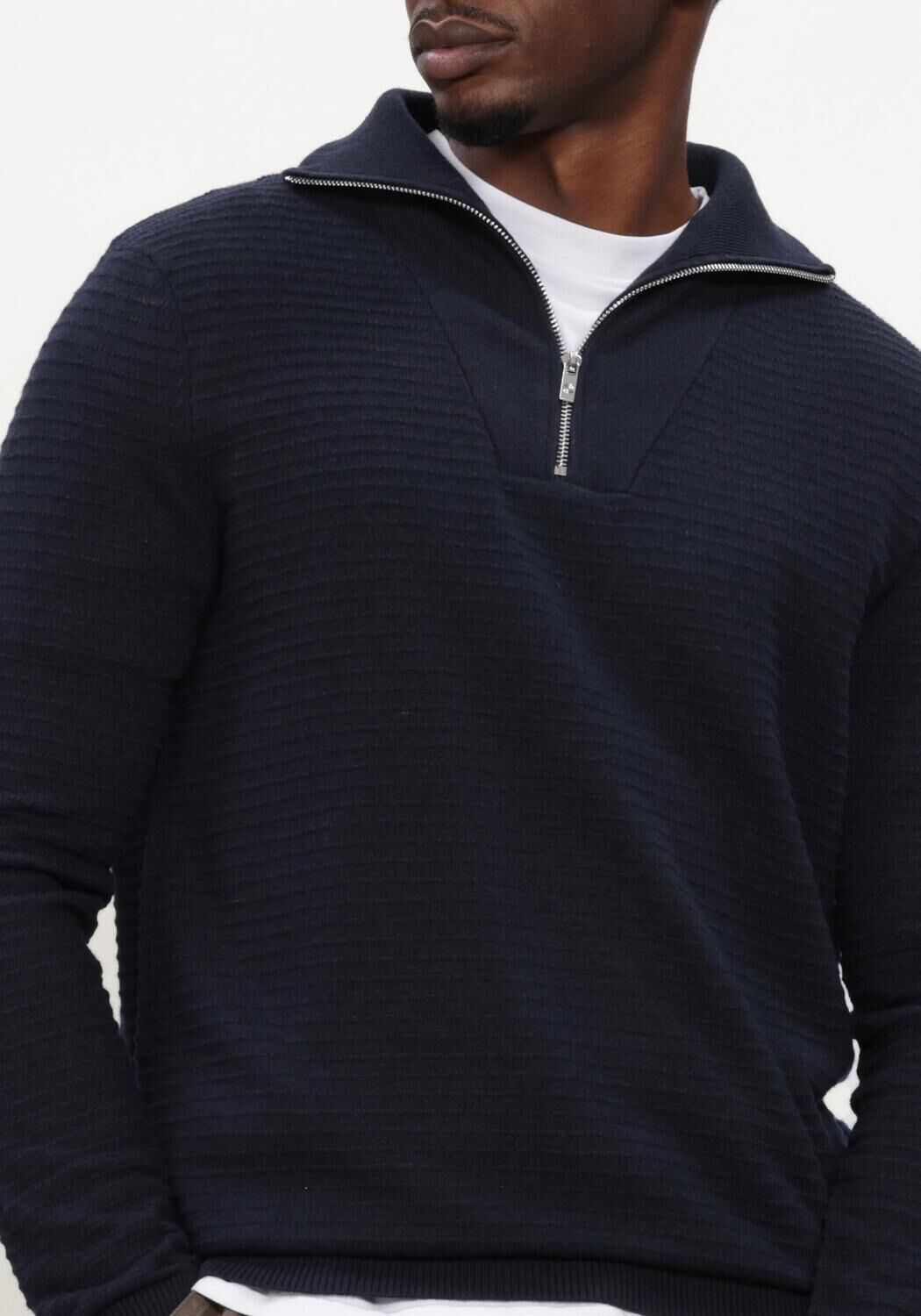 Dunkelblau BLUE INDUSTRY Pullover KNITWEAR - large