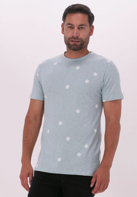 Hellblau KULTIVATE T-shirt TS BLUE SUN - large