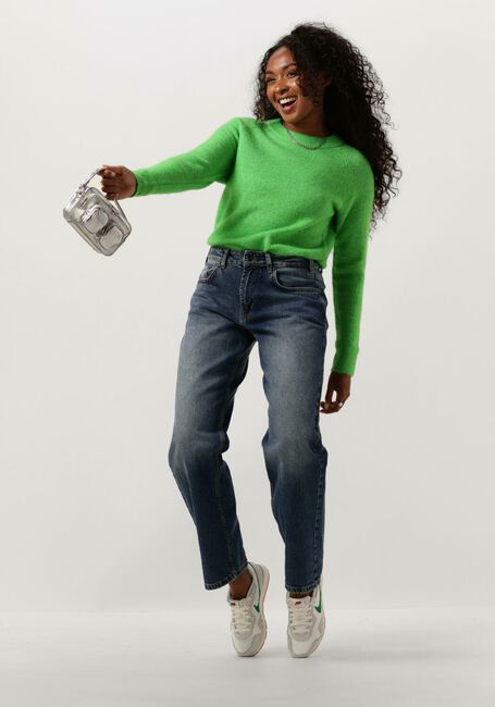 Grüne SELECTED FEMME Pullover SLFLULU LS KNIT O-NECK B - large