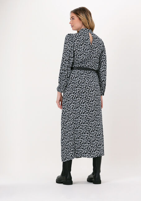 Graue CO'COUTURE Maxikleid CLEO ANIMAL FLOOR DRESS - large