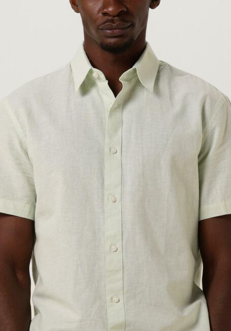 Grüne SELECTED HOMME Casual-Oberhemd SLHSLIMNEW-LINEN SHIRTS SS CLASSIC W - large