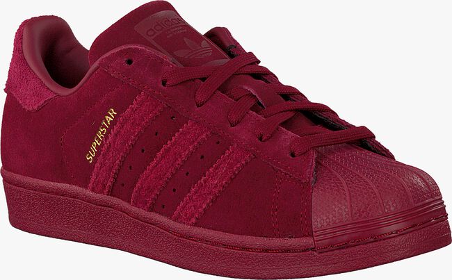 Rote ADIDAS Sneaker low SUPERSTAR J - large
