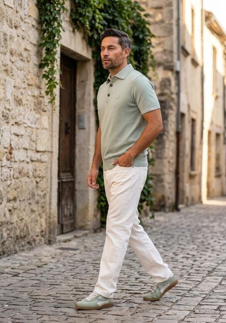 Gr&uuml;ne BUTCHER OF BLUE Polo-Shirt CLIFDEN CO POLO SS - large