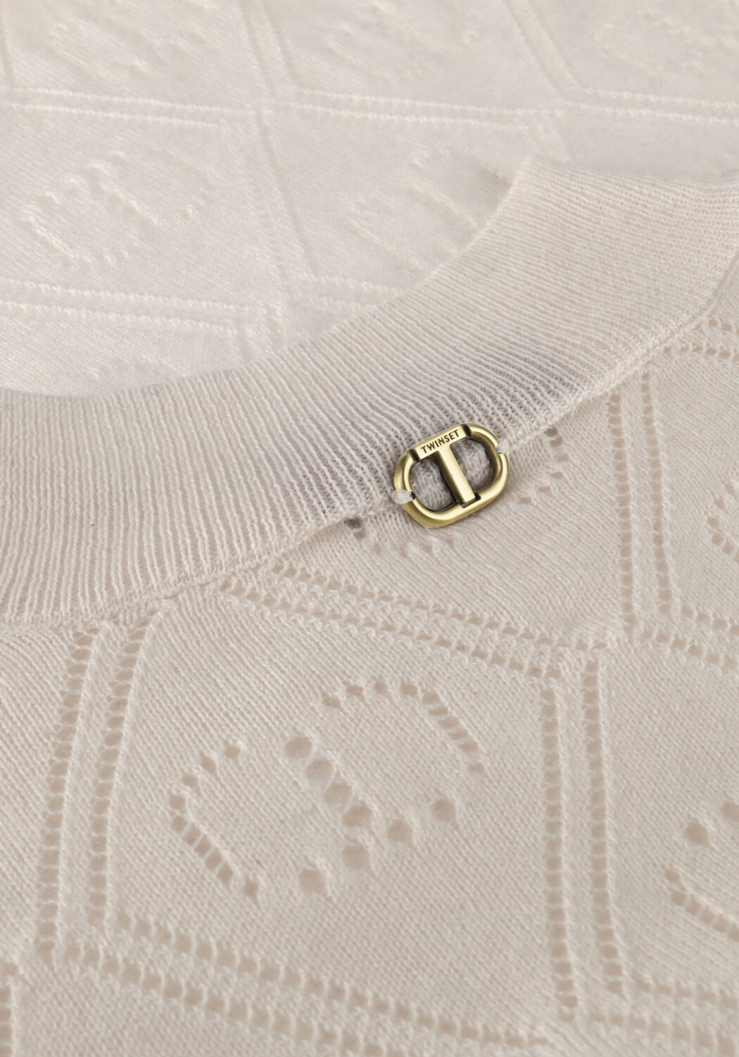 Creme TWINSET MILANO Top 9675247-CPC - large