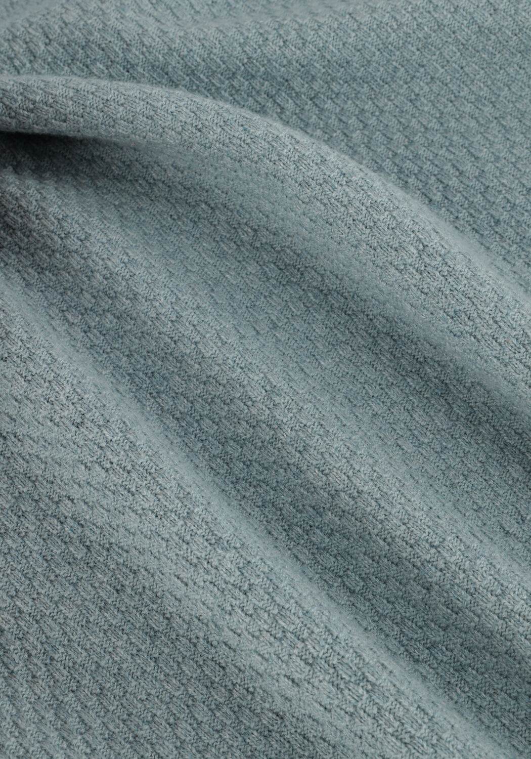 Blaue CAST IRON Pullover CREWNECK COTTON HEATHER PLATED BLEND - large