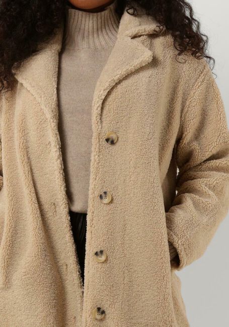 Ecru SELECTED FEMME Teddy-Jacke LANA TEDDY COAT B - large