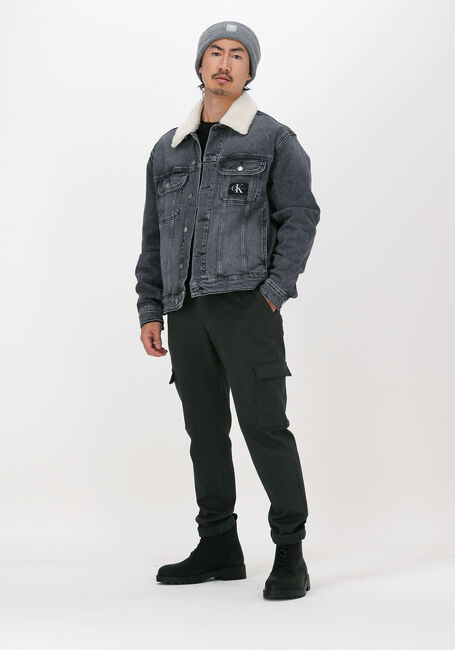 Graue CALVIN KLEIN Jeansjacke REGULAR 90S DENIM JACKET - large