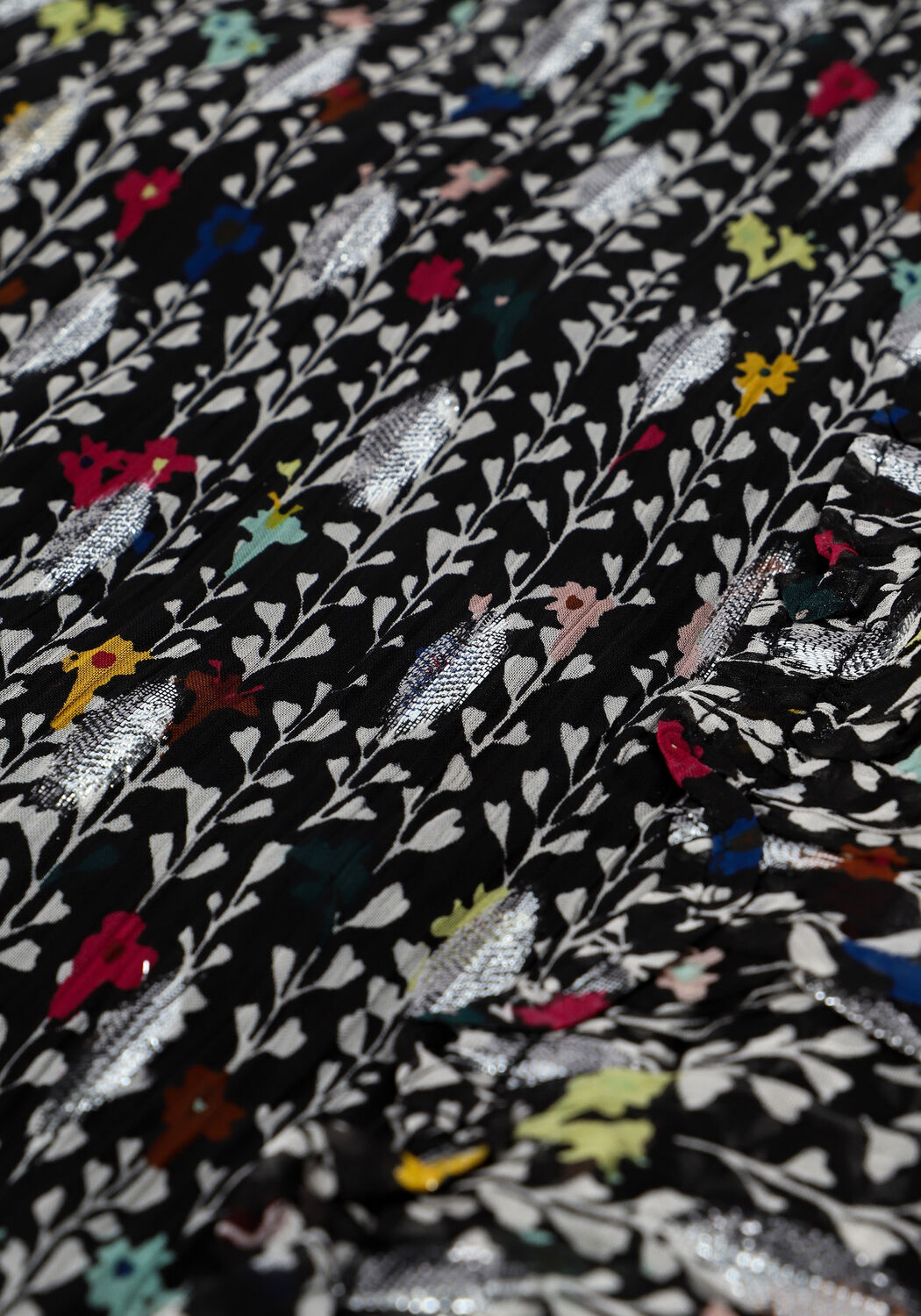 Schwarze FABIENNE CHAPOT Blusen LEONIE FRILL TOP - large