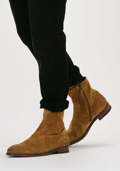 Camelfarbene CORDWAINER Ankle Boots 19039 - large