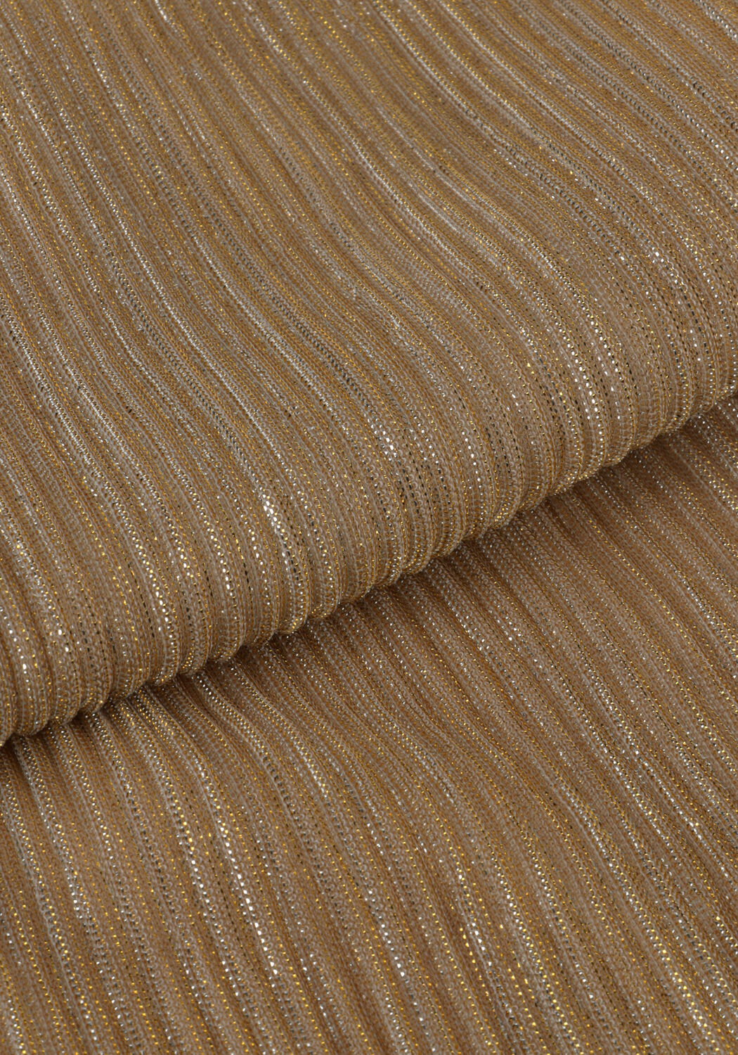 Goldfarbig LIKE FLO Hose FLORA PLISSEE PANTS - large