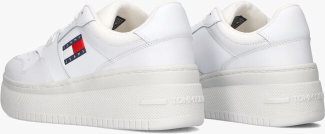 Weiße TOMMY JEANS Sneaker low TJW RETRO BASKET FLATFORM - large