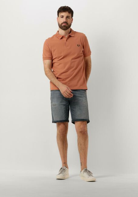 Orangene FRED PERRY Polo-Shirt THE PLAIN FRED PERRY SHIRT - large
