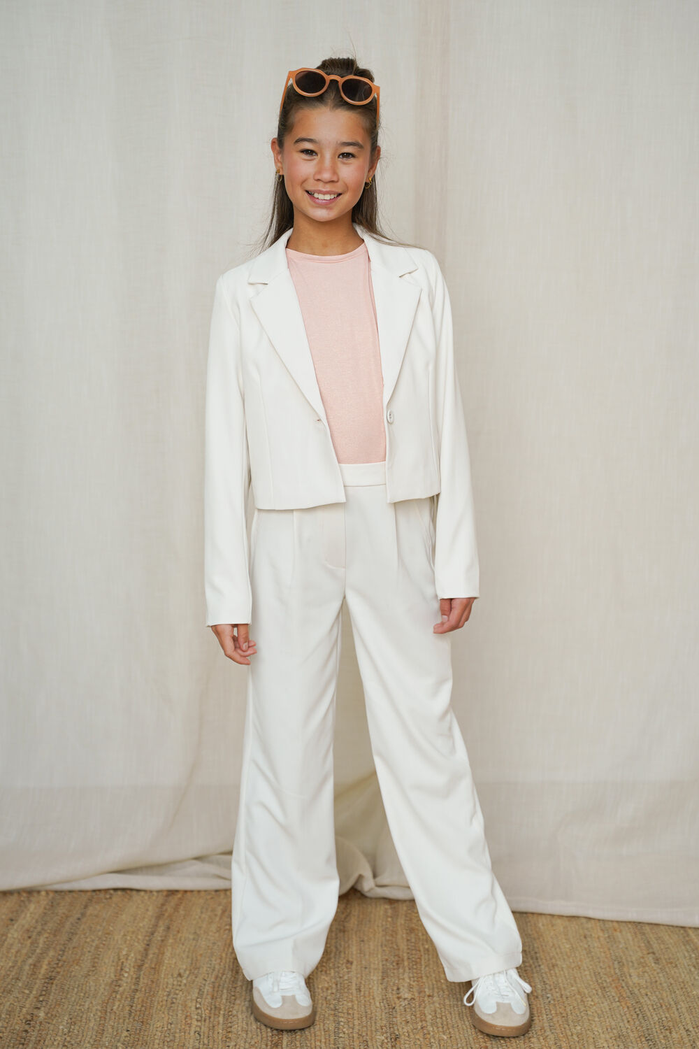 Creme LIKE FLO Jumpsuit BELLA FLO WOVEN SUIT - large