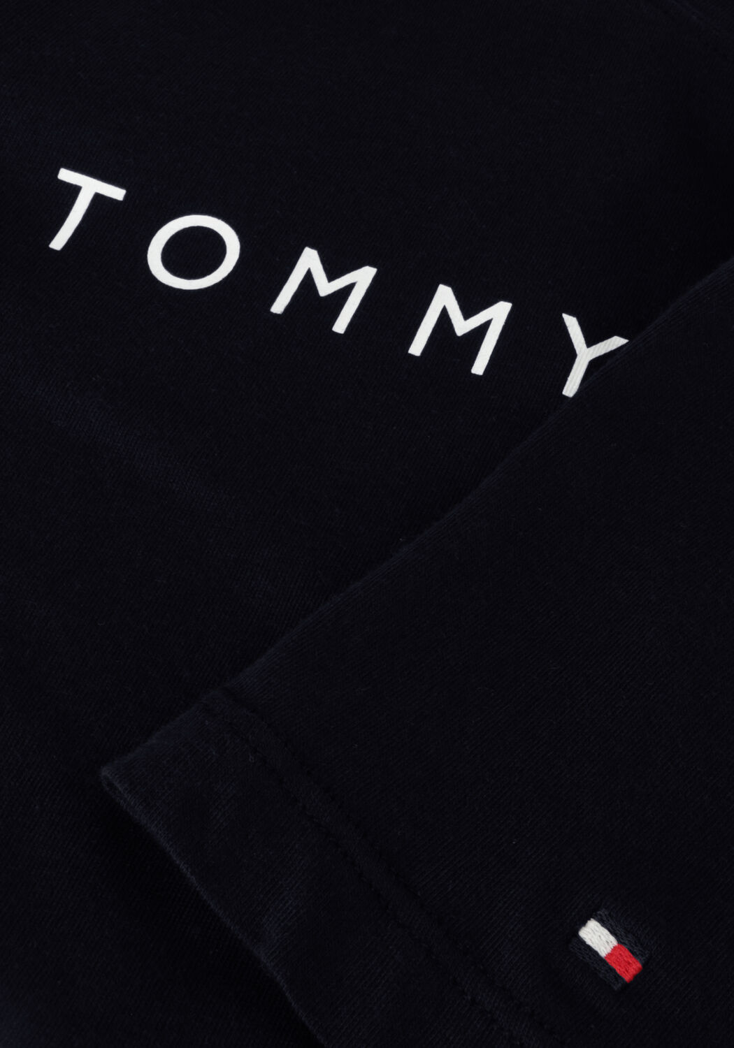 Dunkelblau TOMMY HILFIGER T-shirt REC CORP LOGO C-NK - large