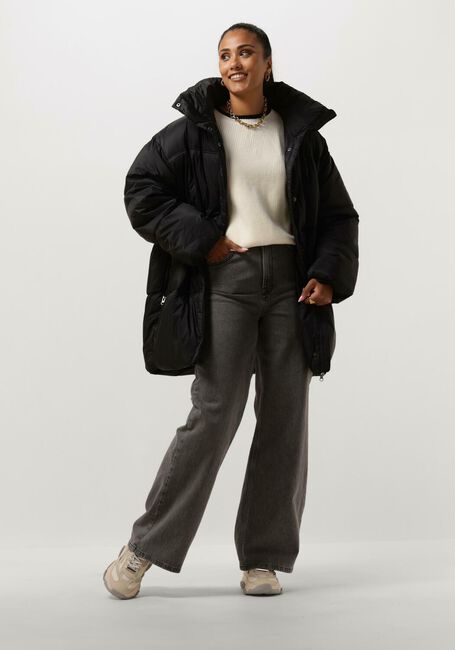 Schwarze MSCH COPENHAGEN Wattierte Jack MSCHDIONA JACKET - large