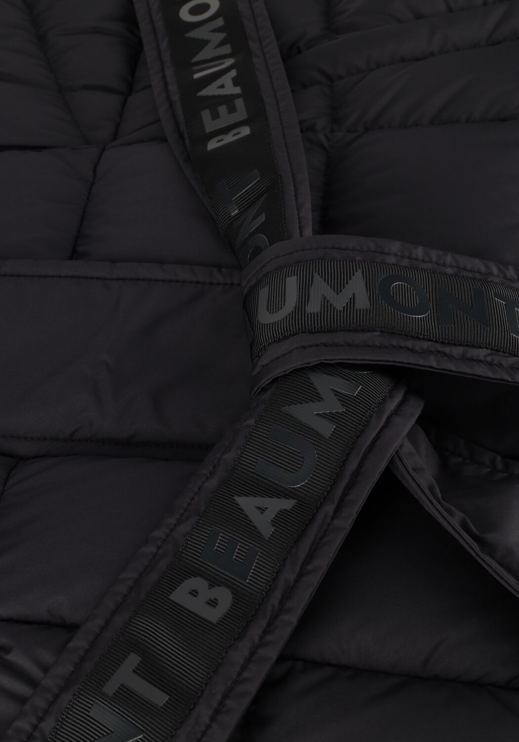 Schwarze BEAUMONT Wattierte Jack ZAHRA LONG - large