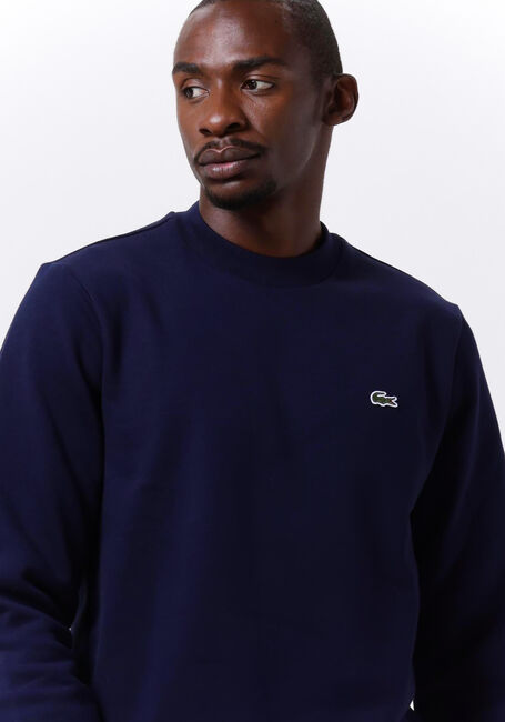 Dunkelblau LACOSTE Sweatshirt CLASSIC FIT BRUSHED FLEECE SWEATSHIRT - large