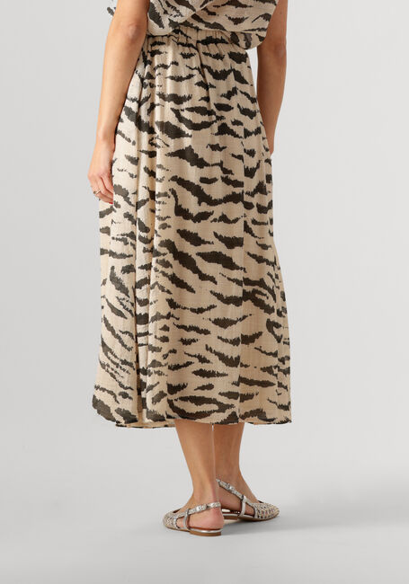 Beige BY-BAR Maxirock JUTA ZEBRA SKIRT - large