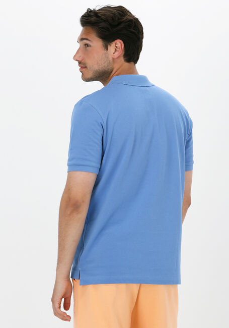 Blaue SCOTCH & SODA Polo-Shirt CLASSIC PIQUE POLO IN ORGANIC COTTON - large