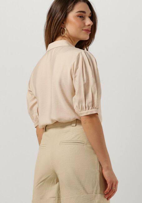 Sand ANOTHER LABEL T-shirt LIERRE STRUCTURED SHIRT - large