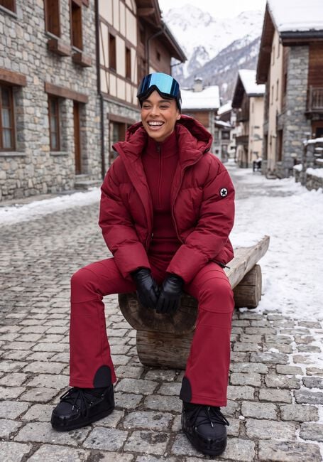 Bordeaux AIRFORCE Pullover RUBY RIBBED PULLY - large