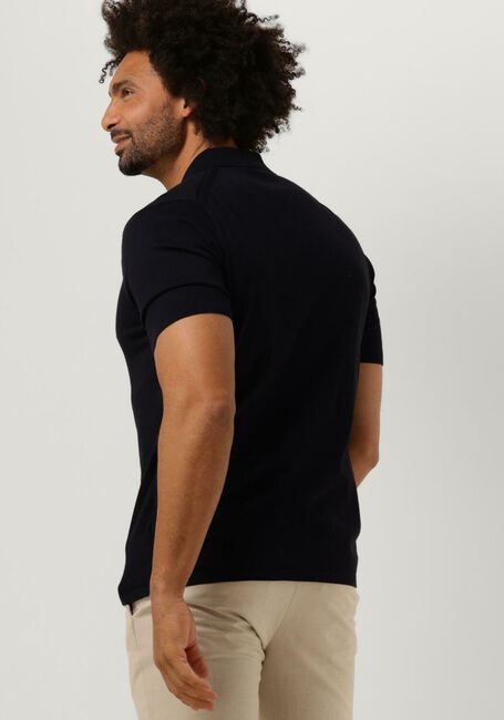 Dunkelblau TIGER OF SWEDEN Polo-Shirt ORBIT SS - large