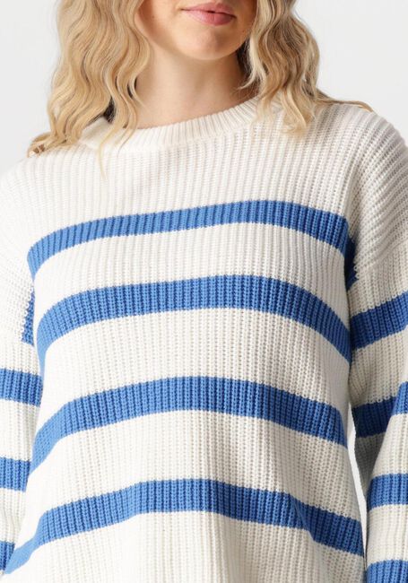 Weiße SELECTED FEMME Pullover SLFBLOOMIE LS KNIT O-NECK B - large