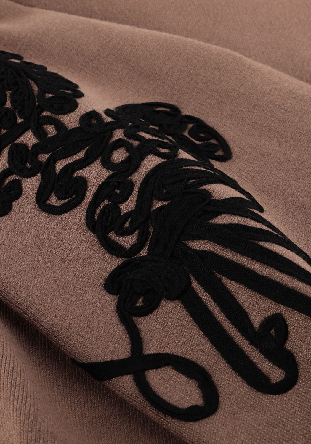 Braune OBJECT Pullover OBJJOANA L/S KNIT PULLOVER - large