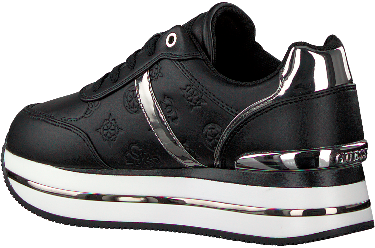 Guess schuhe damen sneaker schwarz