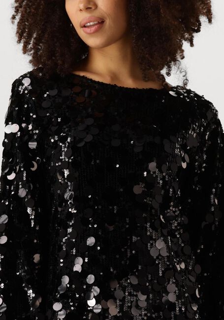 Schwarze MOVES Minikleid IDONA - large