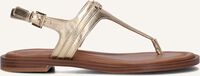 Goldfarbene MICHAEL KORS Flache Sandalen MANDY THONG SANDAL Goldfarbene MICHAEL KORS Flache Sandalen MANDY THONG SANDAL - medium