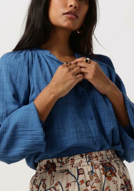 Blaue STELLA FOREST Blusen E24CH045 - large