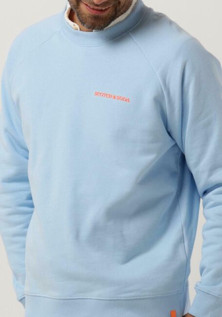 Hellblau SCOTCH & SODA Sweatshirt UNISEX CREWNECK SWEATSHIRT IN ORGANIC COTTON - large