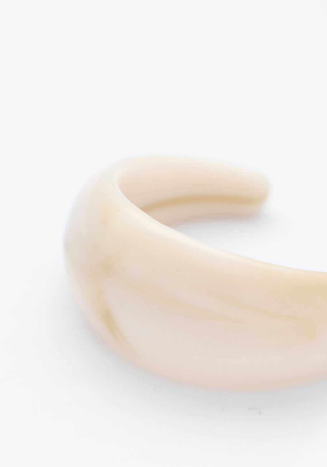 Goldfarbig NOTRE-V Ohrringe EARRING RESIN BIG - large