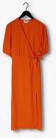 Orangene ANOTHER LABEL Maxikleid CAMILLE BUBBLE DRESS