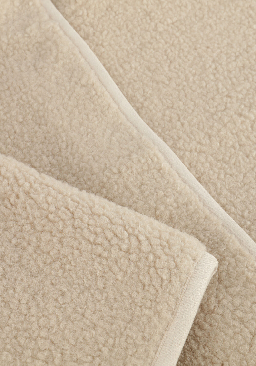 Beige KNIT-TED Teddy-Jacke JILL - large