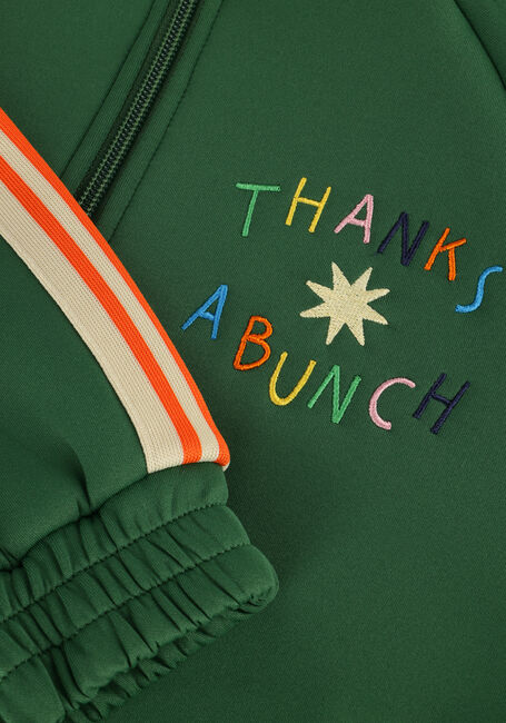 Dunkelgrün Jelly Mallow Jack THANKS TRACK JACKET - large