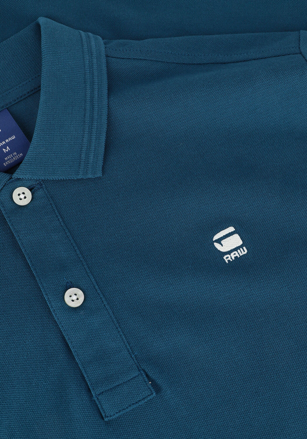 Blaue G-STAR RAW Polo-Shirt DUNDA SLIM POLO S/S - large