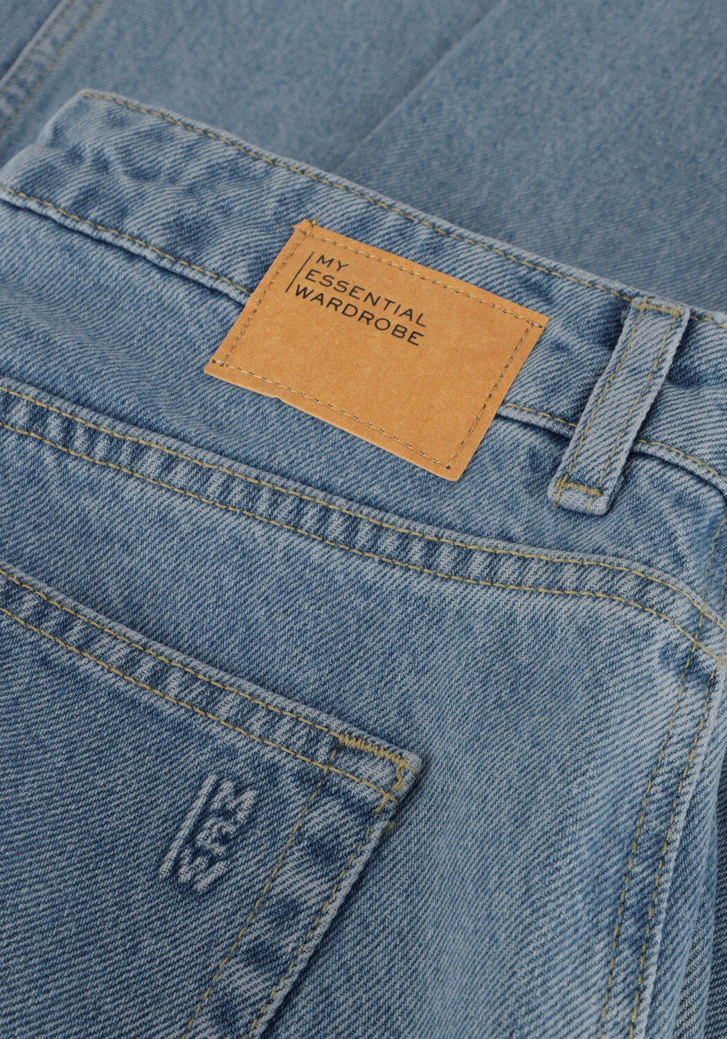 Blaue MY ESSENTIAL WARDROBE Weite Hose JAYDAMW 165 HIGH WIDE - large