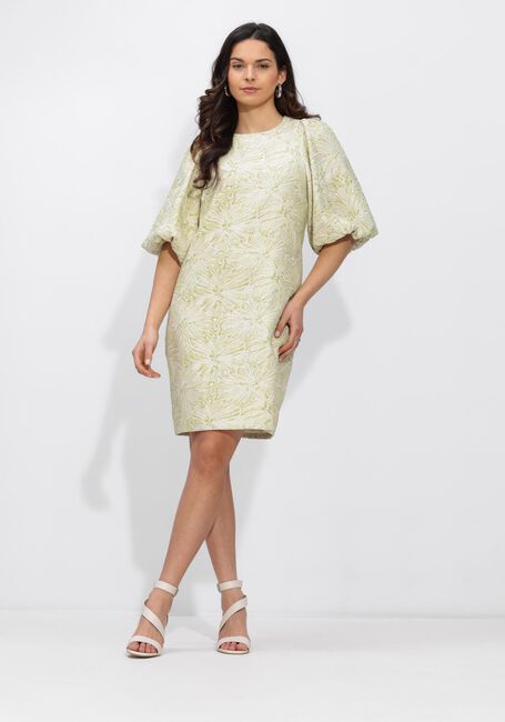 Gr&uuml;ne NOTRE-V Minikleid NV-HENDERIKA BROCADE DRESS - large