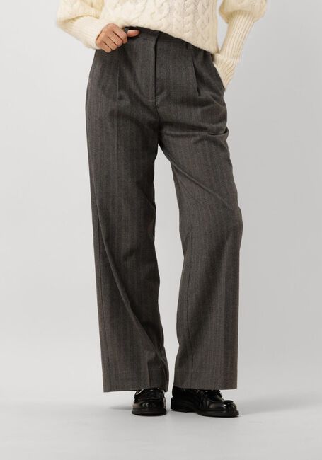 Dunkelgrau SECOND FEMALE Hose HOLLANDA TROUSERS - large