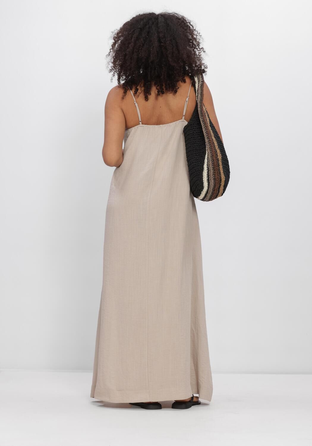 Beige CO'COUTURE Maxikleid EVACC STRAP DRESS - large