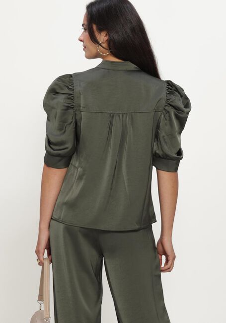 Gr&uuml;ne NEO NOIR Blusen ROELLA HEAVY SATEEN BLOUSE - large