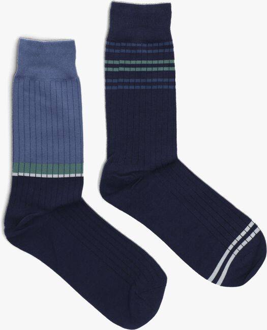 Blaue MARCMARCS Socken GRANT COTTON 2-PACK - large