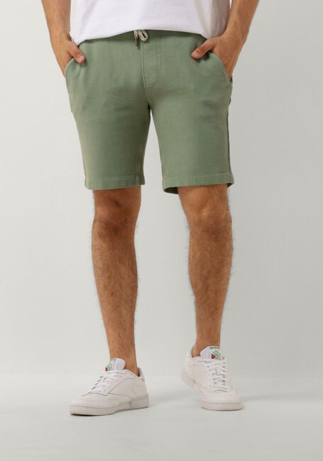 Grüne CAST IRON Kurze Hose CHINO SHORTS WAFFLE STRUCTURE - large