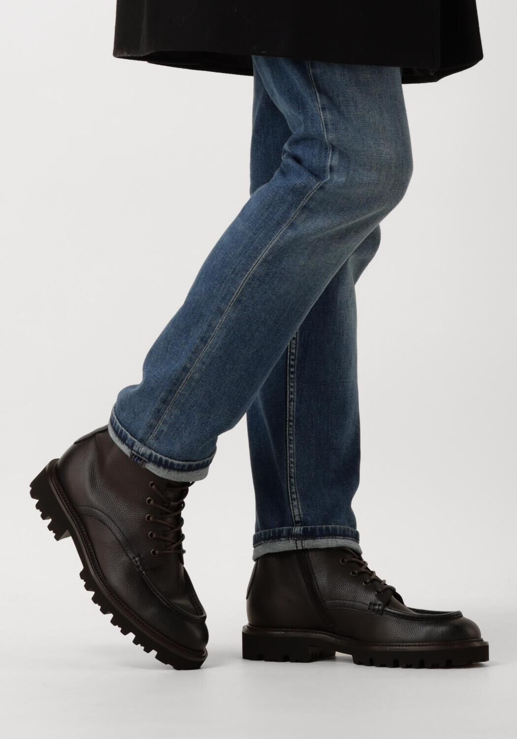 Braune BOSS Schn&uuml;rboots JULYO_HALB - large